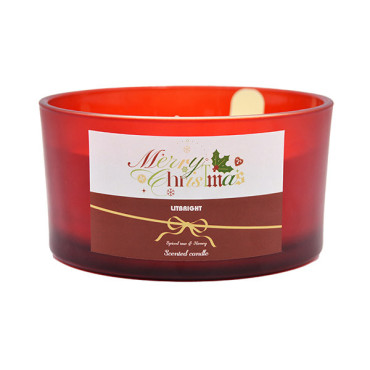 3 wicks Christmas Scented Candle, JBL-Y14215080S