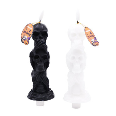 LED Skull Candle, L-KLT70180ZD-H