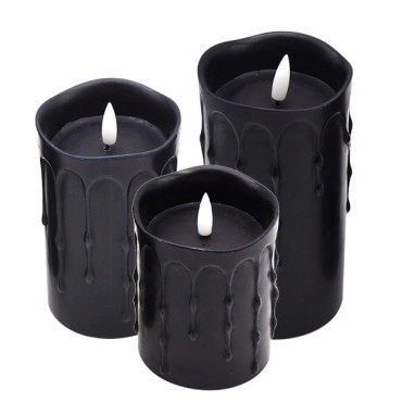 Halloween LED Pillar Candle, L-Y78100FL