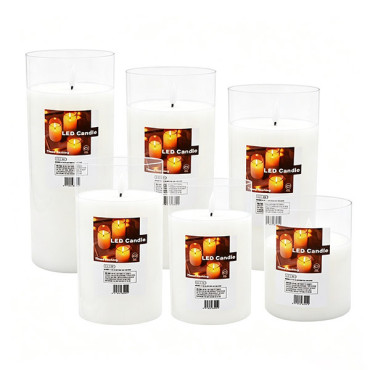 LED White Candle Set, L-Y100125SL